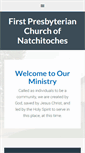 Mobile Screenshot of fpcnatchitoches.org